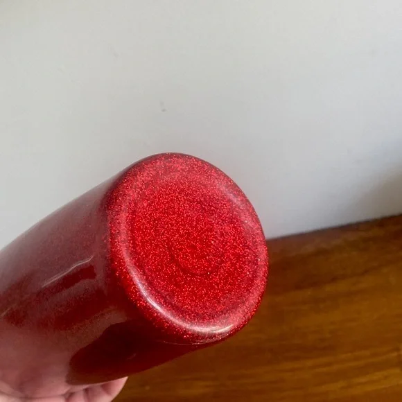 Coca Cola Stainless Steel Travel Tumbler with straw. Sparkly/Glittery. - Picture 10 of 15